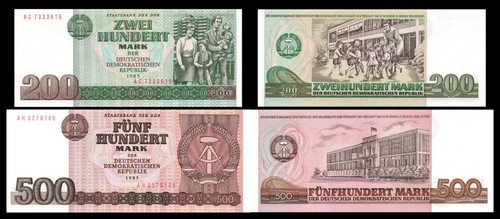 Orig ddr banknoten - 200, +