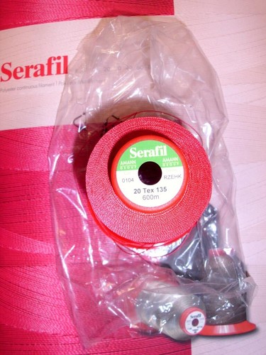 Serafil amann faden rot - serafil, 30