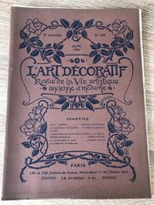 Zeitschrift L'ART DECORATIF