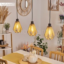 Wohn Schlaf Ess Zimmer Beleuchtung Seil Pendel Lampe Boho Hänge Leuchten Retro