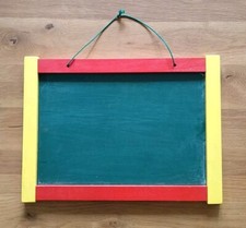 Kreidetafel - Tafel für Kreide - Kinder - zum Hängen - ca 42 x 30 cm - Maltafel