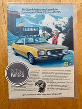 1973 opel commodore jetzt - gs,