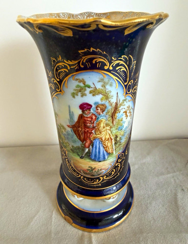 Prunkvase meissen c - prunkvase, (c