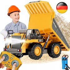 Ferngesteuerter Muldenkipper, Ferngesteuertes Baufahrzeug für Kinder mit 9-Kanal