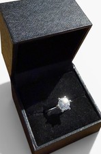 M&S Ring Gr. O versilbert &