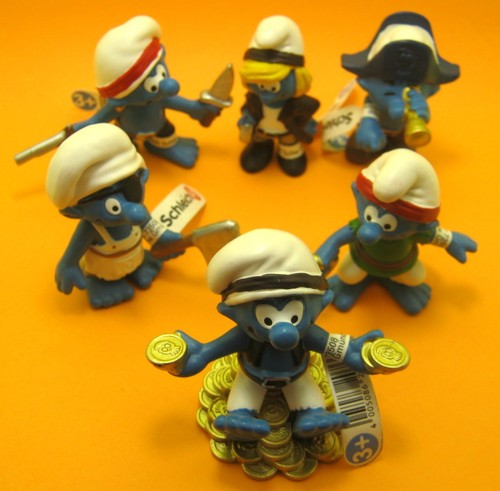 Schleich schlümpfe piraten - schlümpfe,