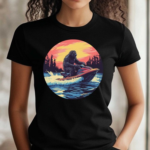 Frauen shirt bigfoot auf - t-shirt,