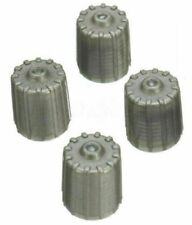 4 x Ventilkappen Silber RDK,RDCI, RDKS TPMS Ventile von Mercedes, BMW, Audi usw.