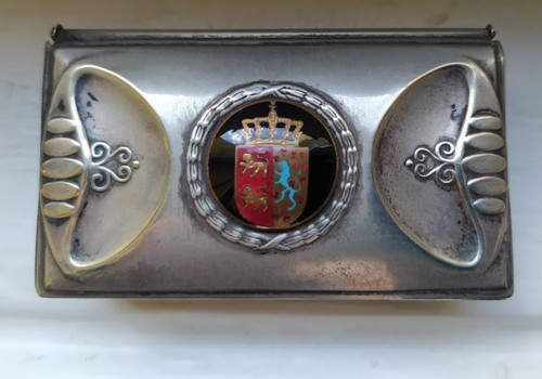 Jugendstil briefmarkendose - jugendstil,