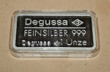 Degussa Silberbarren, 999,  1