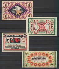 Bielefeld - Stadt - 4x Notgeld