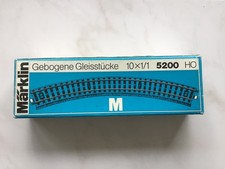10x Märklin 5200 -M-Gleis