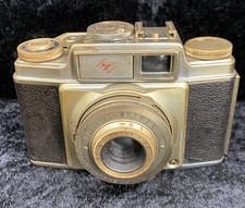 Agfa Silette-L Sucherkamera mit Color Solinar 1:2.8/50 Compur Rapid Analogkamera