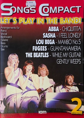Noten songs compact lets - songs, play