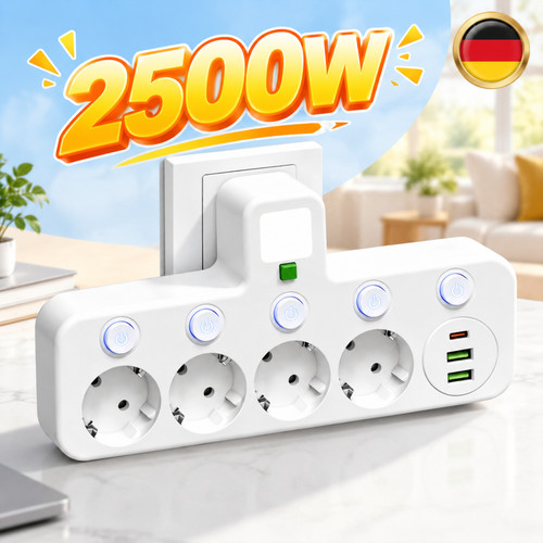 Mehrfachstecker steckdose - mehrfachstecker,