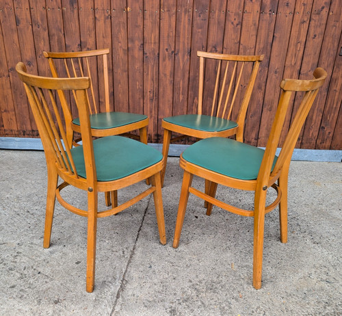 Esszimmerstühle vintage - 4x,