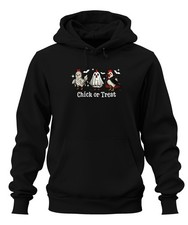 Chick or Treat Halloween Huhn Küken Kostüm Vampir Geist Mumie Unisex Hoodie Kapu