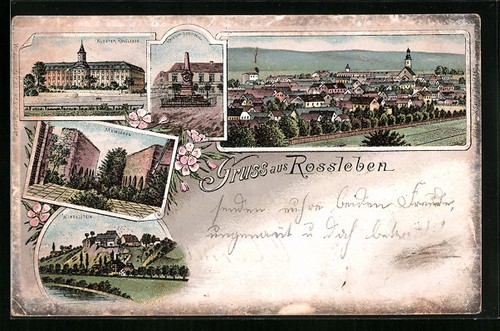 Lithographie rossleben - lithographie,