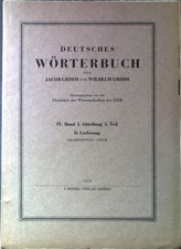 Deutsches Wörterbuch: IV