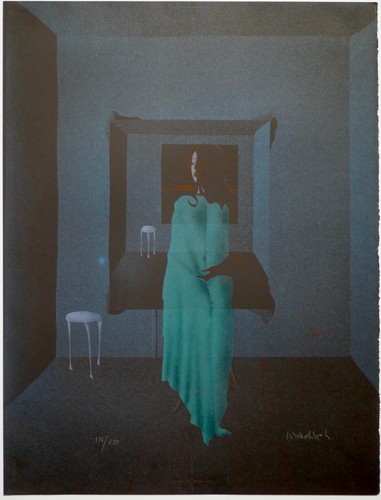 Paul wunderlich lithographie - wunderlich,,