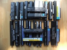 Notebook  28x Akkus,  ungeprüft  Defekt/ Ersatzteile