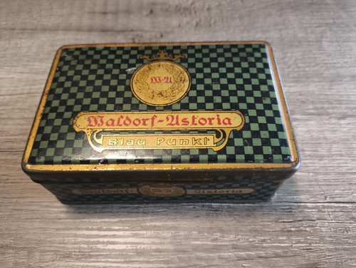 Alte blechdose waldorf astoria - blechdose, waldorf-astoria
