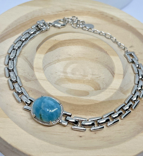 Blau larmimar armband - armband, mit