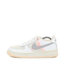 Nike Damen Air Force 1 Low Schuh Weiß/Grau/Beige Low-Top Sneaker EU 39