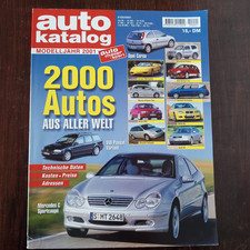 Auto Katalog Modelljahr 2001