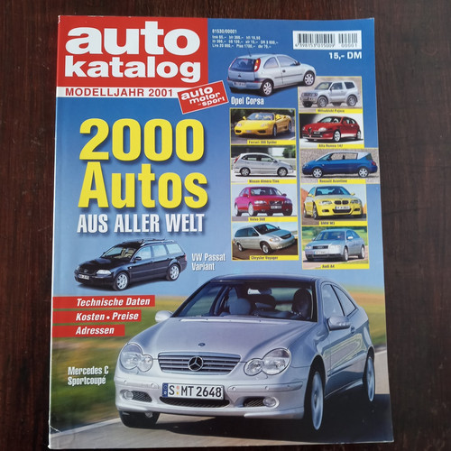Auto katalog modelljahr - katalog,
