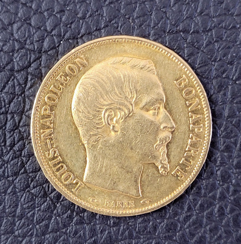 Goldmünze franc frankreich - 20,