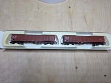 Hobbytrain Spur N,H 23401, Wagen-Set "Eanos X-052 Y25", 2-teilig, DB AG (1)
