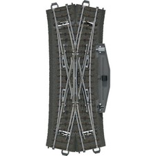 H0 Märklin C-Gleis (mit Bettung) 24624 Doppelkreuzungsweiche 188.3 mm 1 St.