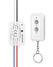 DEWENWILS Funkschalter, Funkschalter Licht 230V mit Sender, 30M Reichweite,2300W
