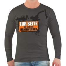 Langarmshirt Baggerfahrer