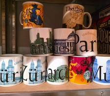 10x STARBUCKS COFFEE TASSEN