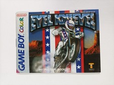 Evel Knievel Nintendo GameBoy Color nur Spielanleitung Booklet #040