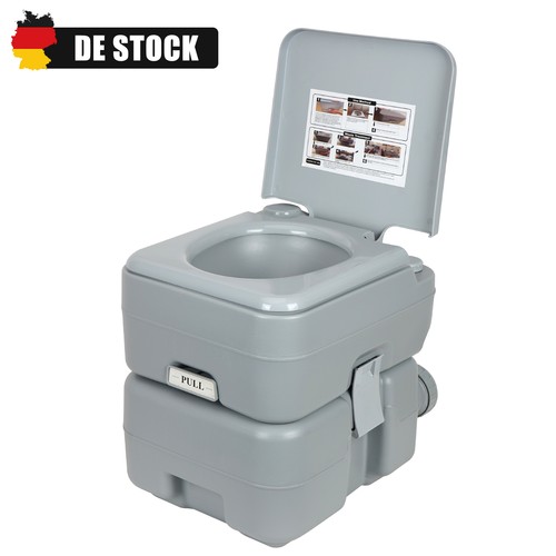 Campingtoilette tragbare 20l - campingtoilette,