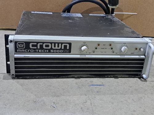Crown macro tech 5000vz - crown, macro-tech