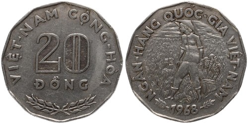 Süd vietnam dong - 20, fao