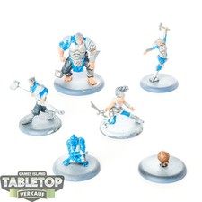 Guild Ball - 5x The Masons - teilweise bemalt