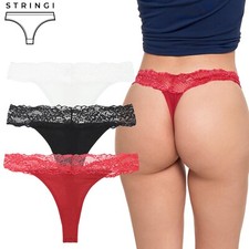 Damen String Tangas mit Spitze