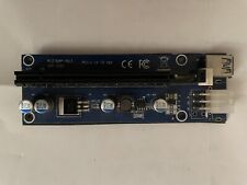 PCI-E - Riser Karte Ver006C PCI-E 1X to 16X (10 Stück für 10 Grafikkarten)