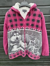 Vintage Husky Borg Sherpa
