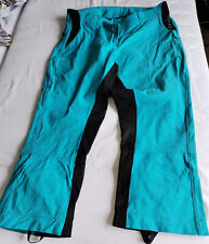 Neue Damen Jodhpur Reithose Gr. 26 / 27 / 52 / 54 Farbe Azurblau Türkis Bi-Color