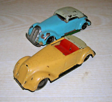 2 Lehmann Gnom Vorkrieg Autos Nr. 811/1 zum Herrichten