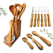 Küchenbesteck Olivenholz