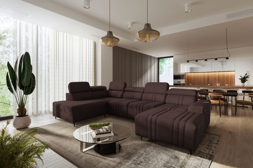 Große eckcouch modernes - eckcouch,