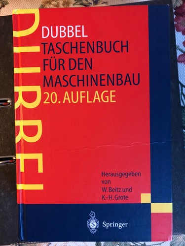 Dubbel taschenbuch für den - für,