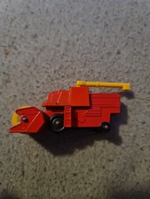 Matchbox Lesney No 65 c Kombine Harvester  Mähdrescher rot  1968 super Zustand 